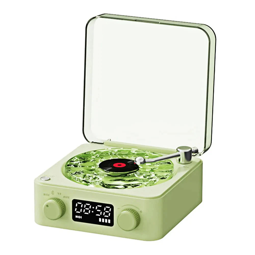 Compact Retro White Noise Bluetooth Speaker